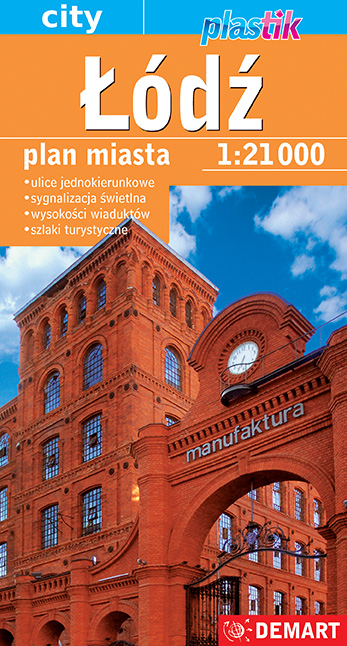 Image of Łódź 1:21 000 plan miasta