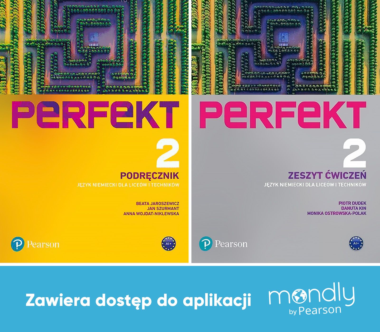 Image of Perfekt 2. Język niemiecki. Komplet Podręcznik + Zeszyt ćwiczeń + dostęp Mondly