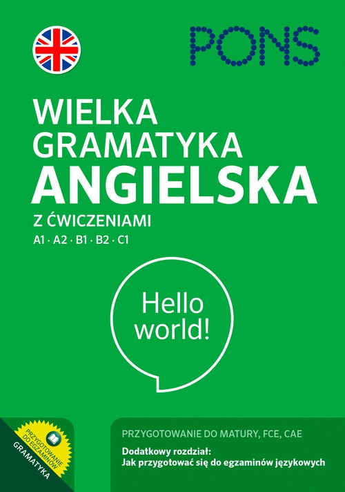 Image of Wielka gramatyka angielska z ćwiczeniami Poziom A1-C1 wyd.3 PONS