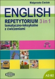Image of ENGLISH 3 in 1 (+mp3). Repetytorium tematyczno - leksykalne z ćw.