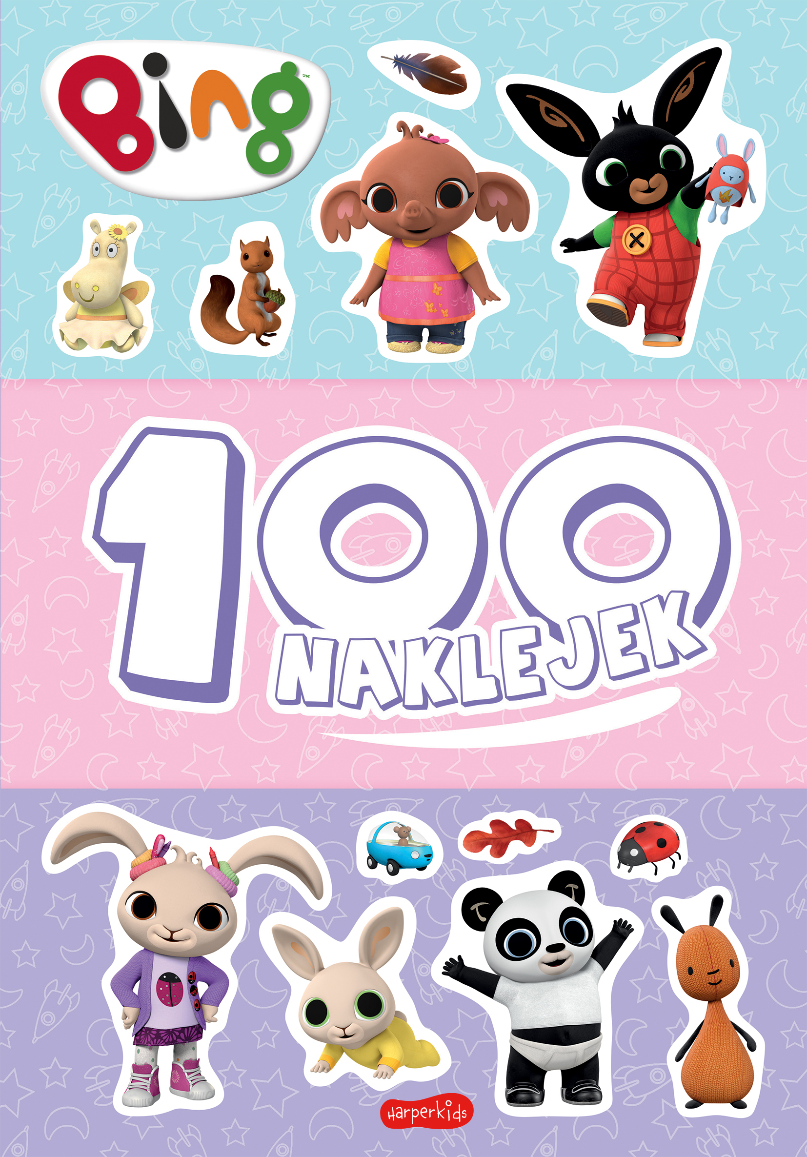 Image of Bing. 100 naklejek. Książeczka z naklejkami