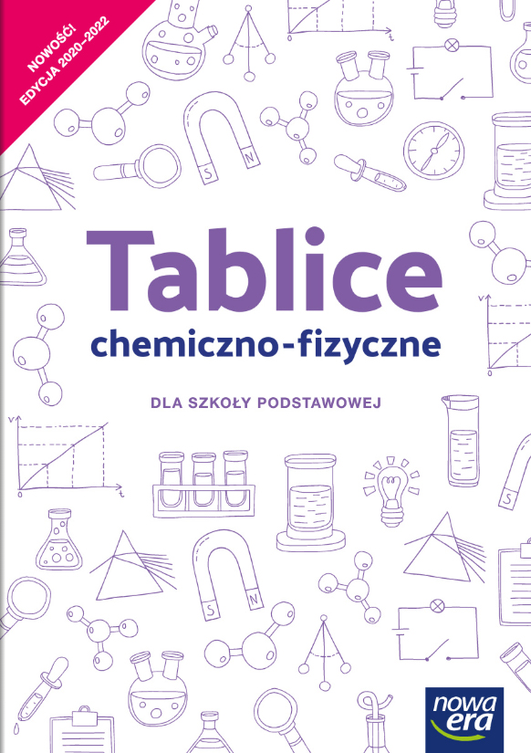 Image of Tablice chemiczno-fizyczne dla klas 7-8 szkoły podstawowej 65260