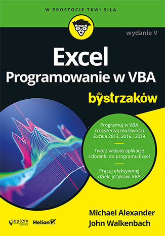 Image of Excel. Programowanie w VBA dla bystrzaków wyd. 5
