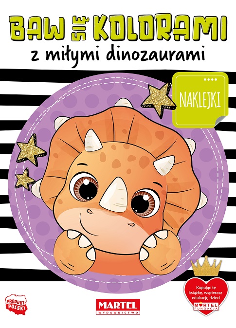 Image of Baw się kolorami z miłymi dinozaurami