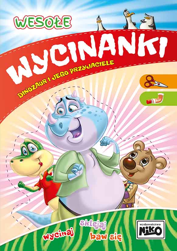 Image of Dinozaur i jego przyjaciele. Wesołe wycinanki