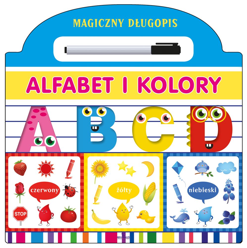 Image of Alfabet i kolory