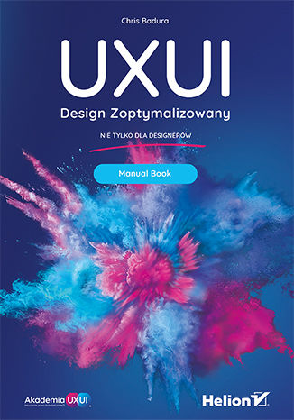 Image of UXUI. Design Zoptymalizowany. Manual Book