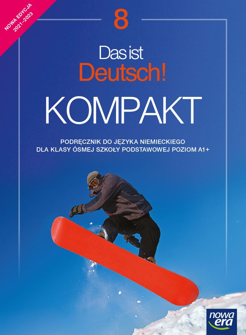 Image of Język niemiecki Das ist deutsch kompakt podręcznik dla klasy 8 szkoły podstawowej EDYCJA 2021-2023