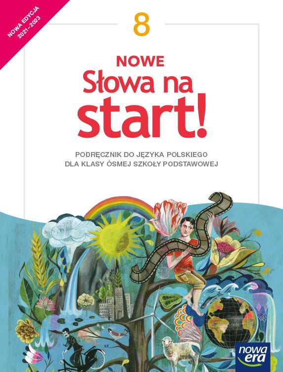 Image of Język polski Nowe Słowa na start! podręcznik dla klasy 8 szkoły podstawowej edycja 2020-2023