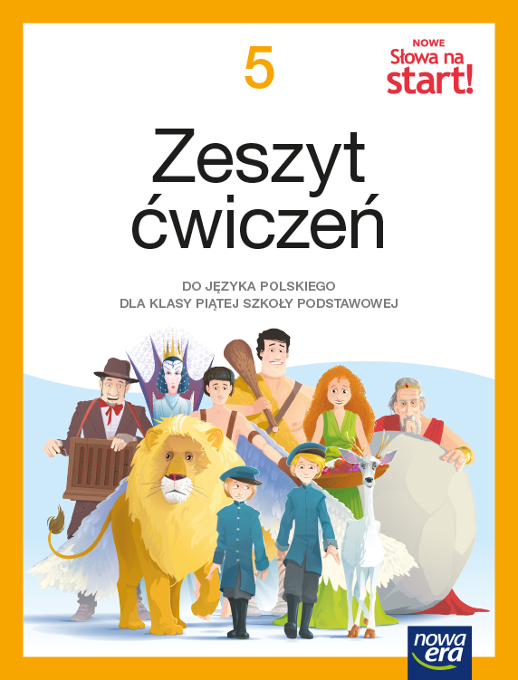 Image of Język polski Nowe Słowa na start! zeszyt ćwiczeń dla klasy 5 szkoły podstawowej EDYCJA 2021-2023