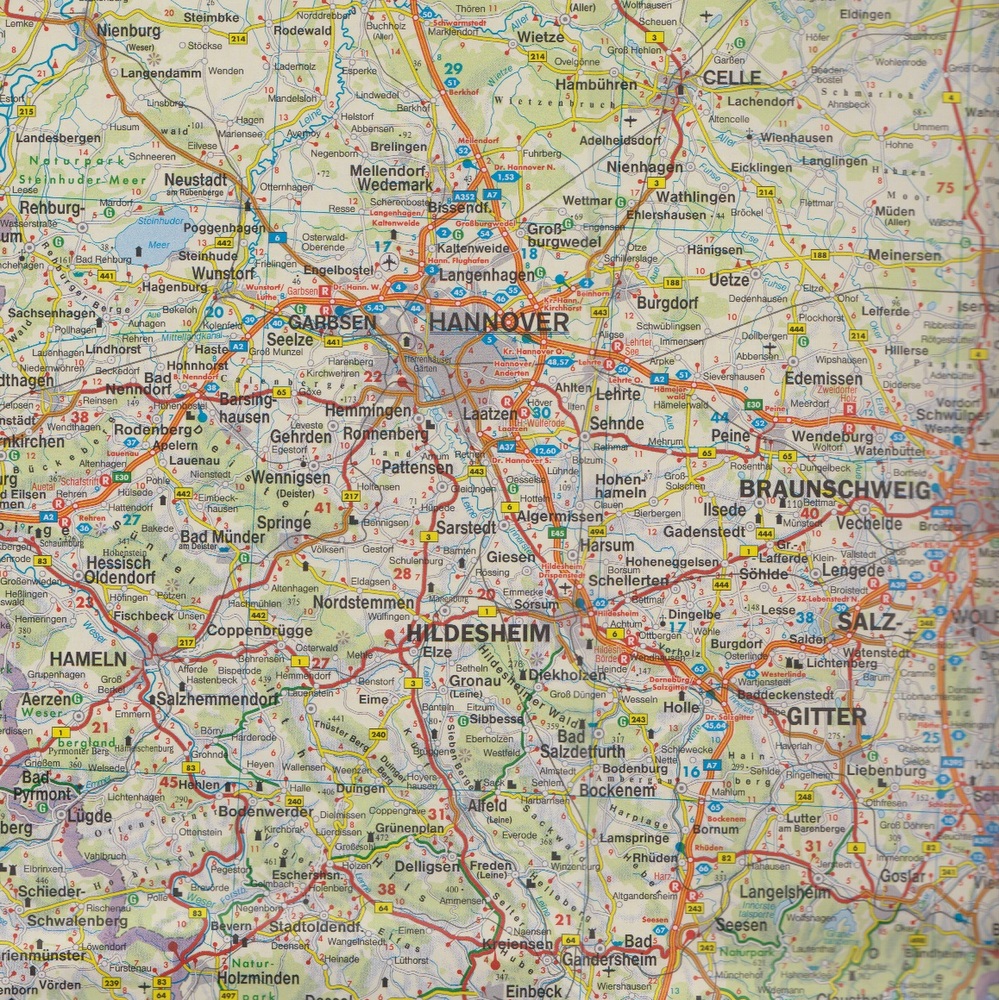 Image of Niemcy mapa 1:500 000