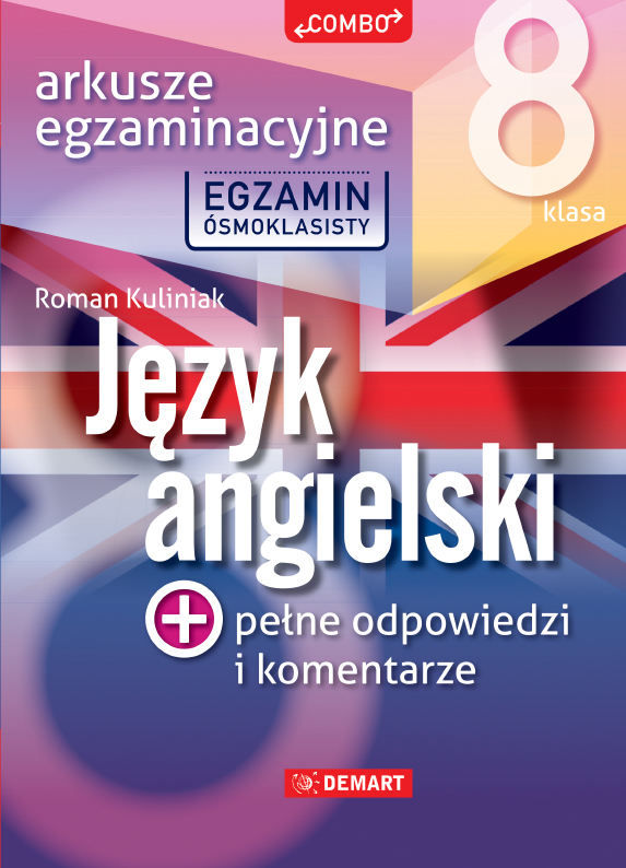 Image of Język angielski. Arkusze egzaminacyjne. Egzamin ósmoklasisty