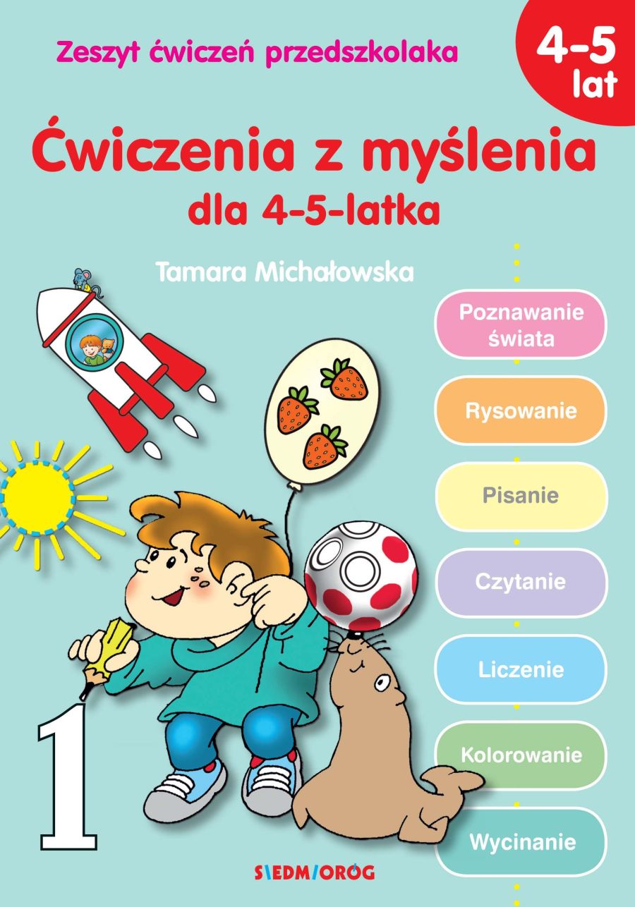 Image of Ćwiczenia z myślenia dla 4-5-latka