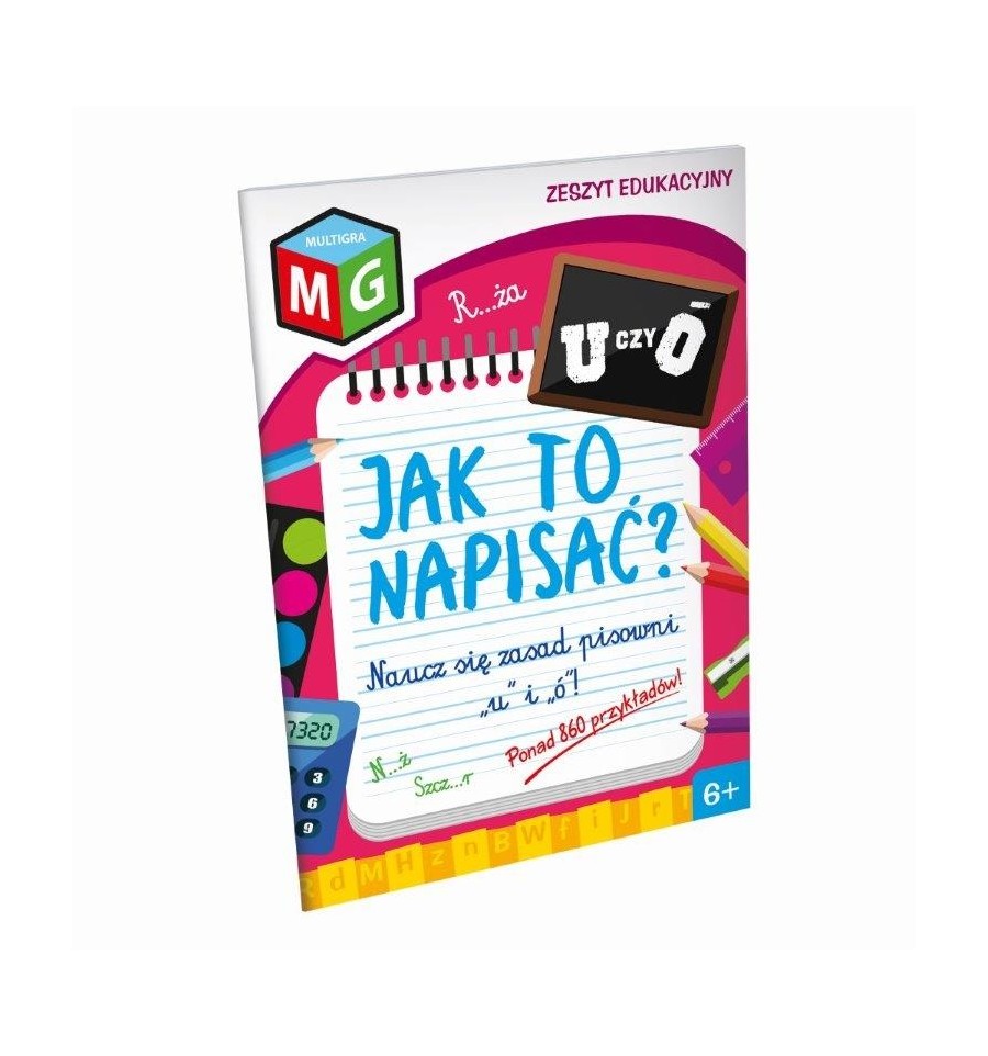 Image of Jak to napisać- naucz się pisowni "u" i "ó" Zeszyt edukacyjny