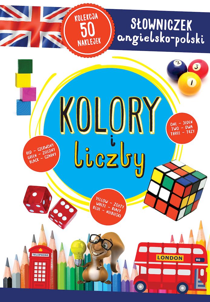 Image of Kolory i liczby. Słowniczek angielsko-polski