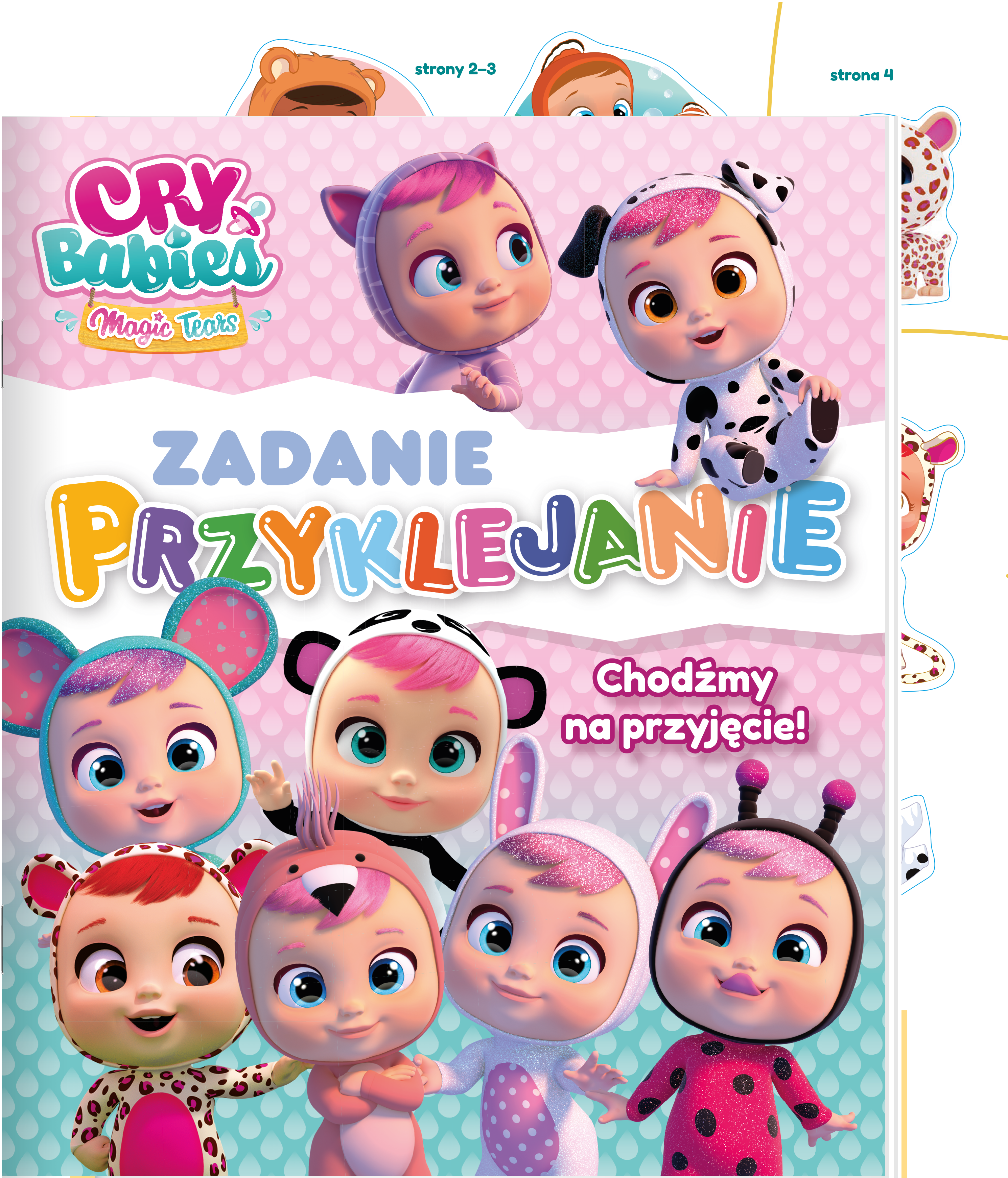 Image of Chodźmy na przyjęcie! Cry babies. Zadanie Przyklejanie
