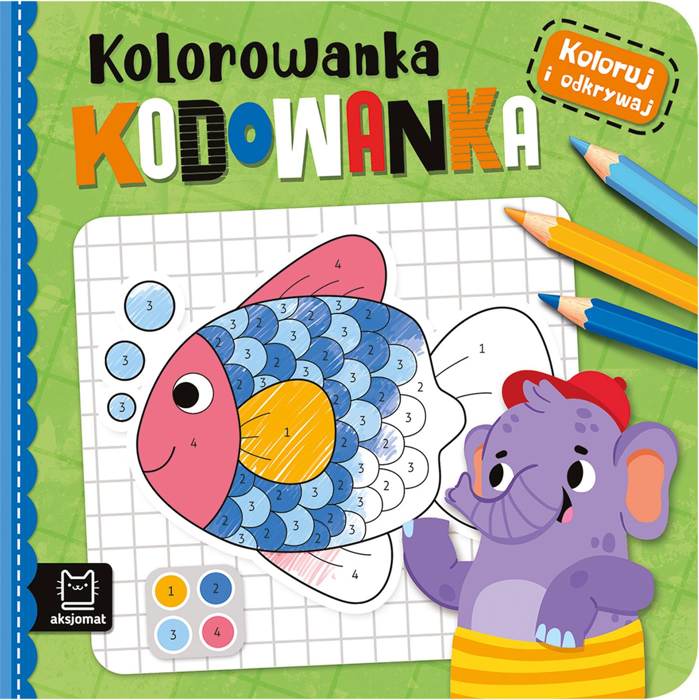 Image of Kolorowanka kodowanka. Koloruj i odkrywaj