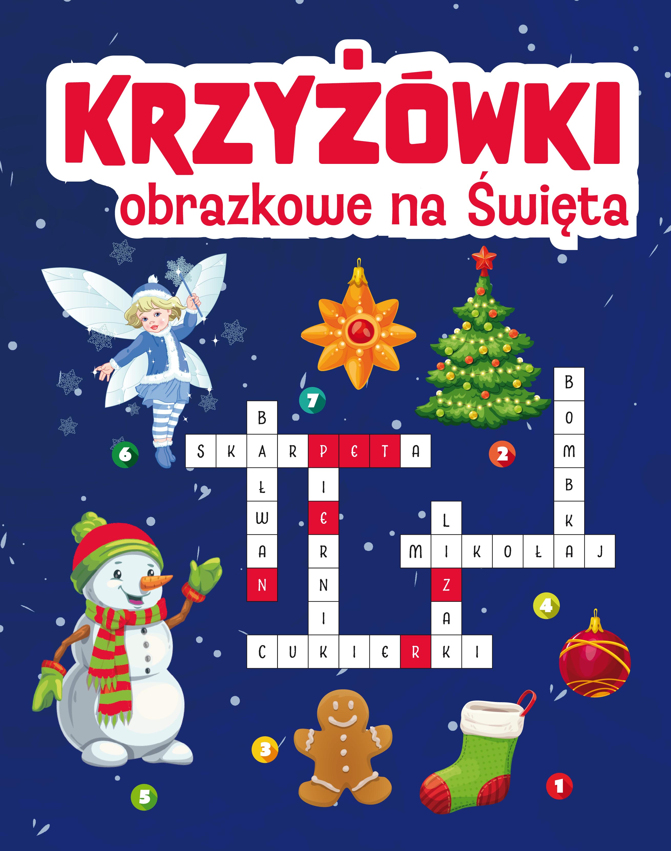 Image of Krzyżówki obrazkowe na Święta