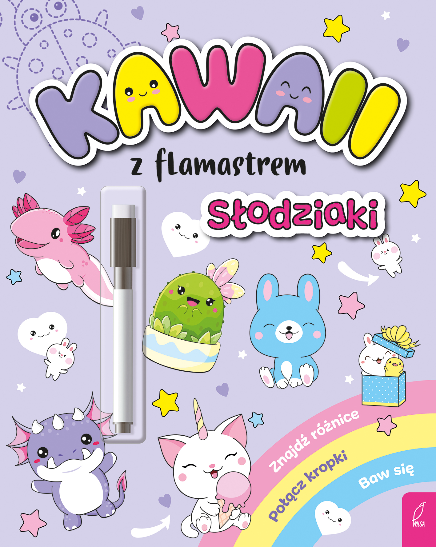 Image of Kawaii z flamastrem. Słodziaki