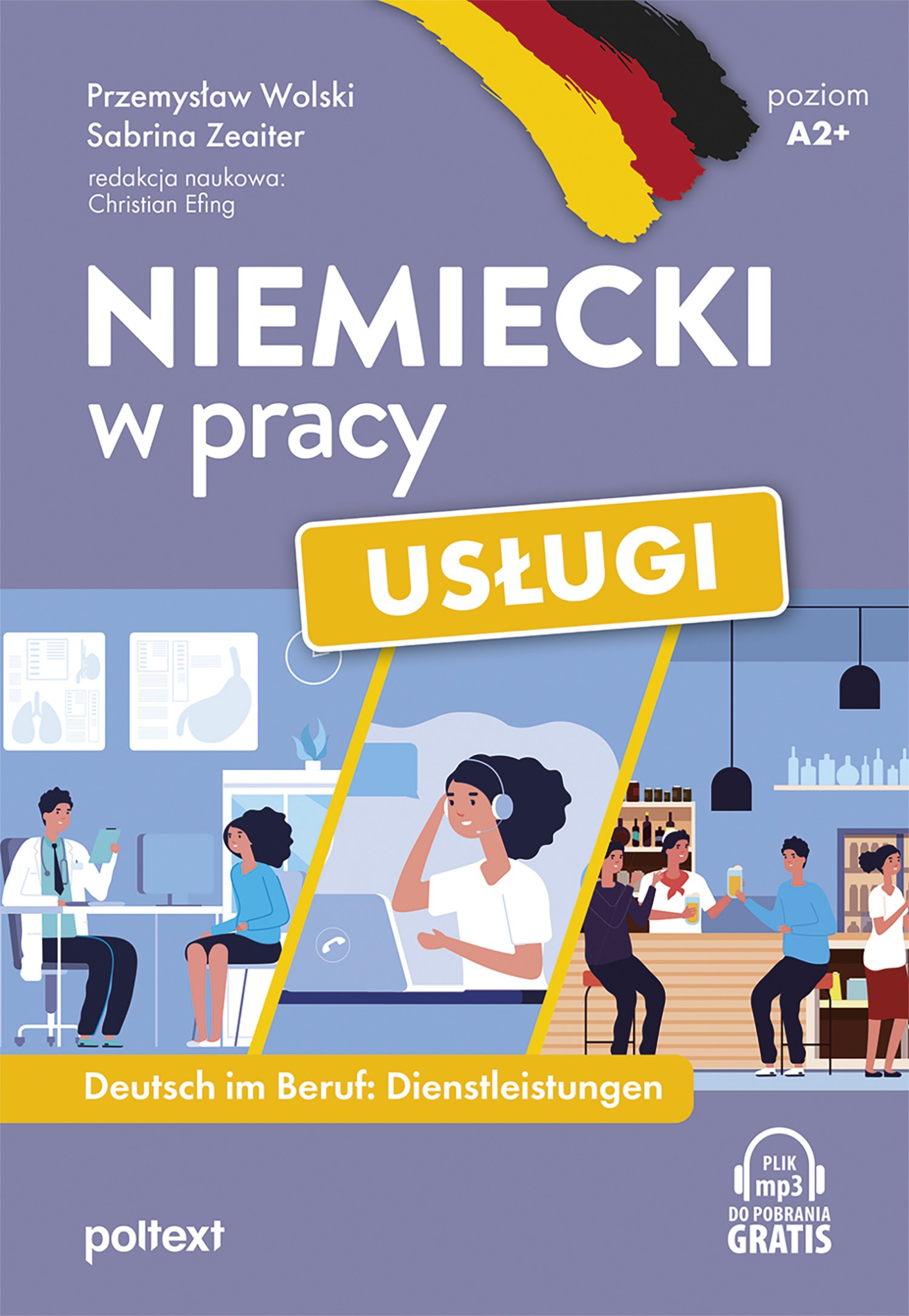 Image of Niemiecki w pracy. Usługi. Deutsch im Beruf. Dienstleistungen