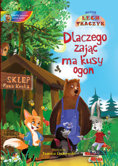 Image of Dlaczego Zając ma kusy ogon Bajka edukacyjna dla dzieci