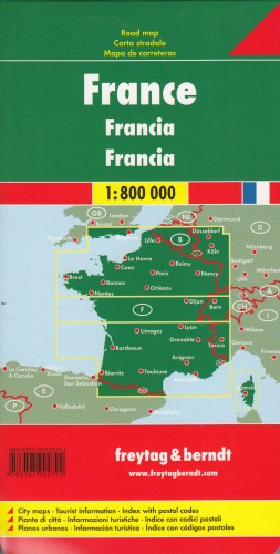 Image of Francja mapa 1:800 000