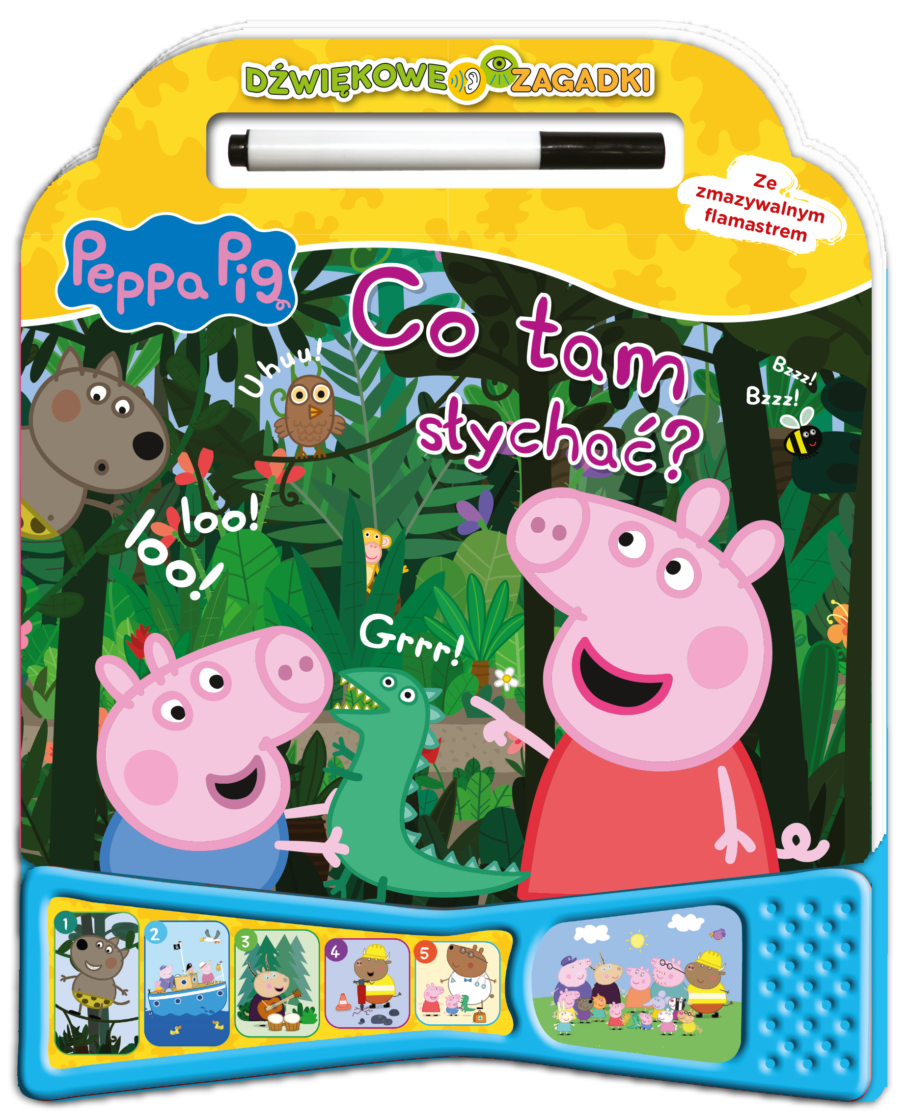 Image of Co tam słychać. Dźwiękowe zagadki. Świnka Peppa