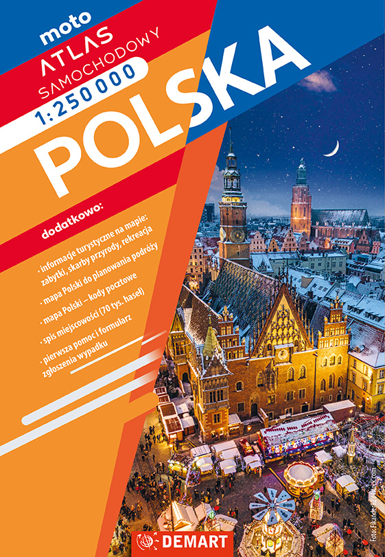 Image of Polska Atlas samochodowy 1:250 000