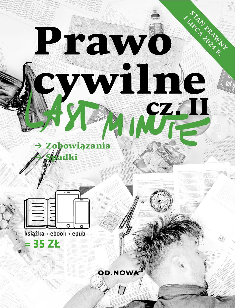 Image of Prawo cywilne 2024 część 2. Last Minute