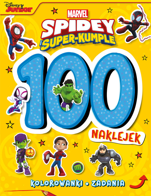 Image of 100 naklejek. Marvel Spidey i Super-kumple