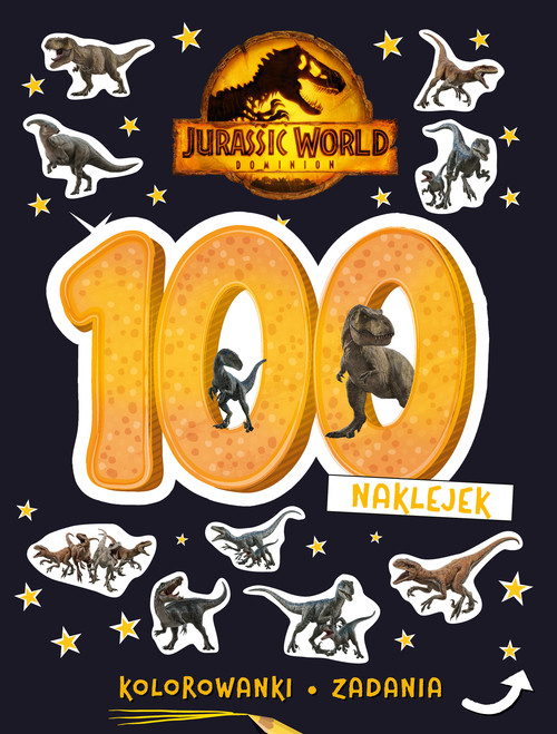 Image of 100 naklejek. Jurassic World Dominion