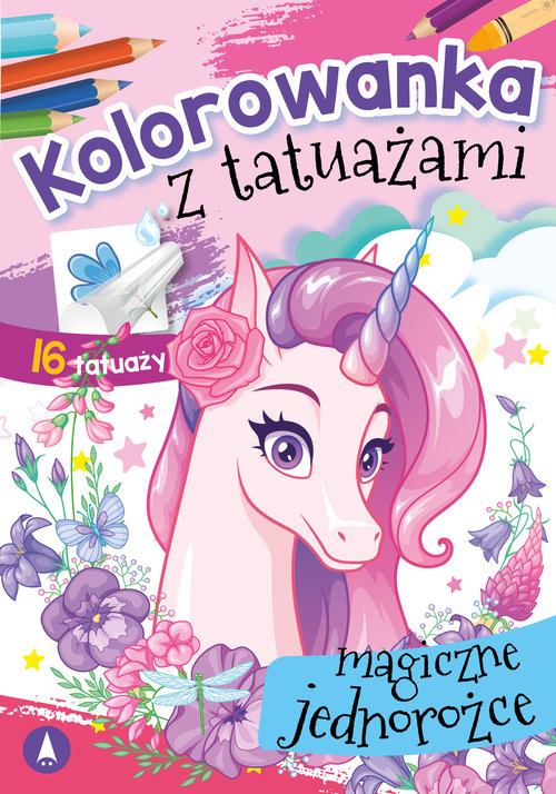 Image of Kolorowanka z tatuażami Magiczne jednorożce