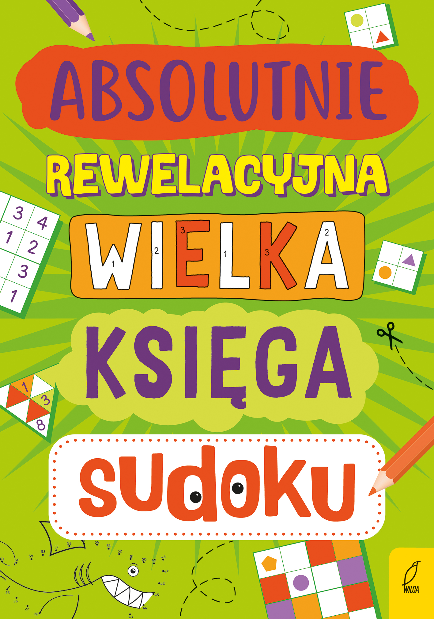 Image of Absolutnie rewelacyjna wielka księga sudoku