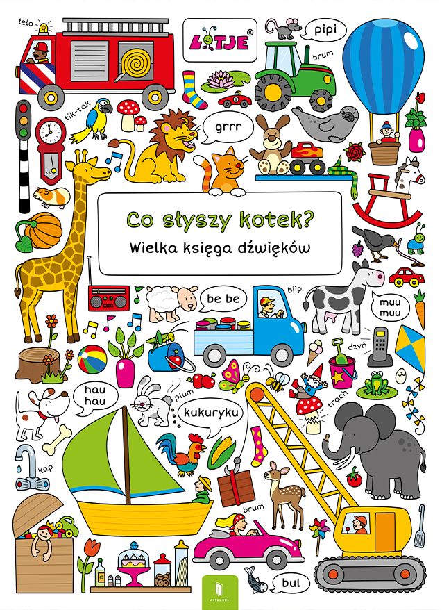 Image of Co słyszy kotek? Wielka księga dźwięków