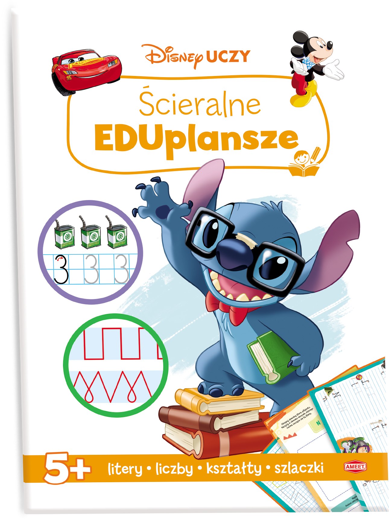 Image of Disney Uczy Ścieralne EDUplansze UMA-9301