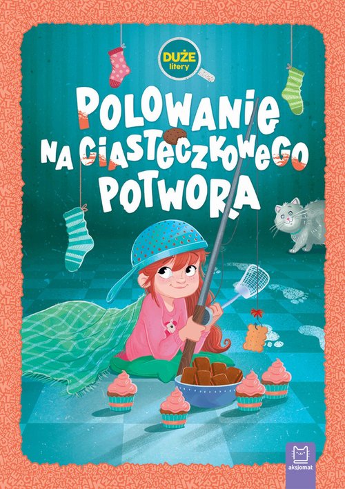 Image of Polowanie na Ciasteczkowego Potwora. Duże litery