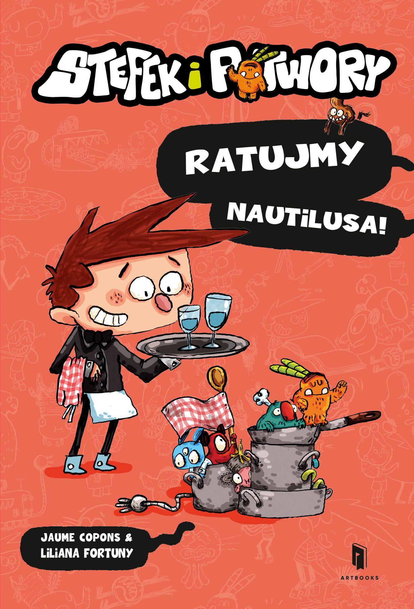 Image of Ratujmy Nautilusa. Stefek i potwory. Tom 2