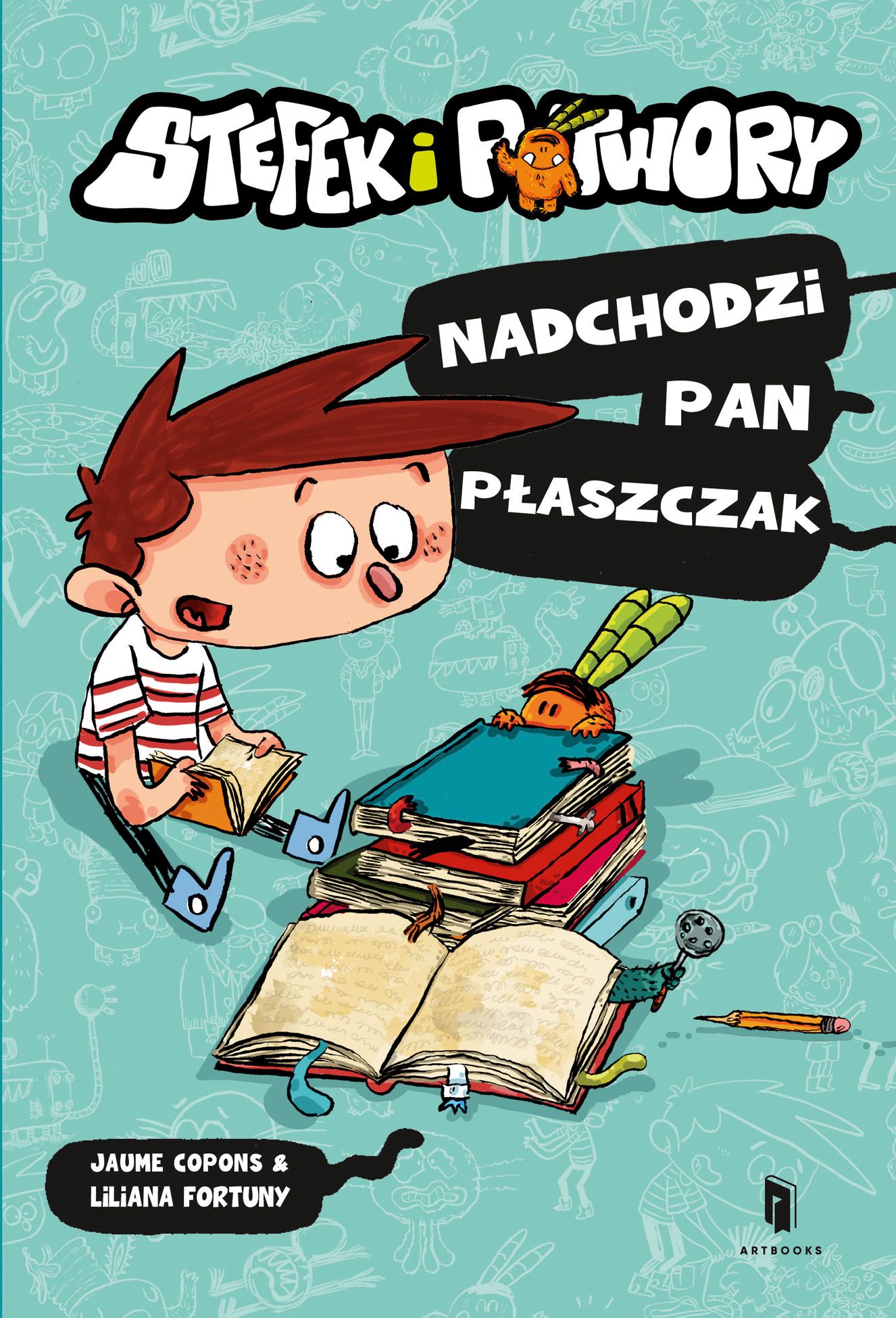 Image of Nadchodzi pan Płaszczak. Stefek i potwory. Tom 1
