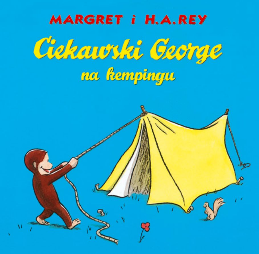 Image of Ciekawski George na kempingu