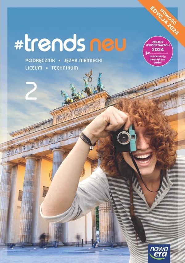 Image of Nowa język niemiecki #trends neu 2 podręcznik liceum i technikum EDYCJA 2024