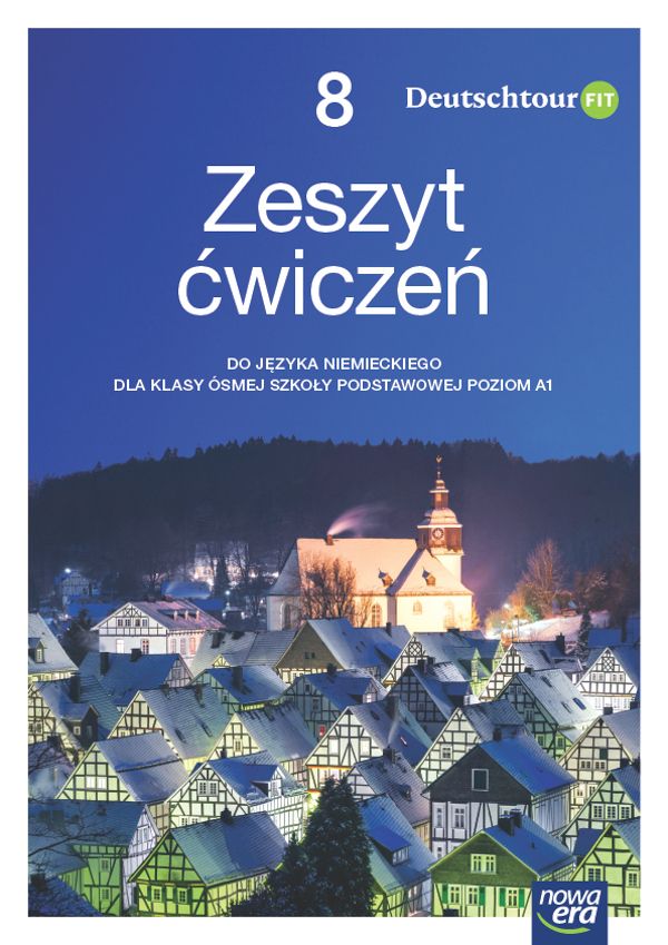 Image of Język niemiecki Deutschtour fit NEON zeszyt ćwiczeń+ kody QR dla klasy 8 szkoły podstawowej EDYCJA 2024-2026