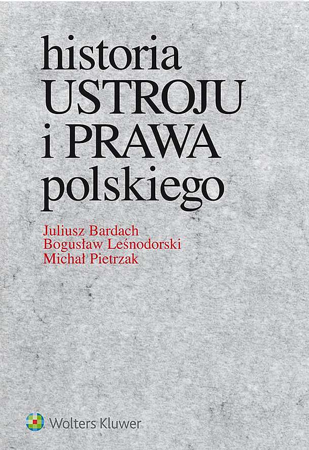 Image of Historia ustroju i prawa polskiego