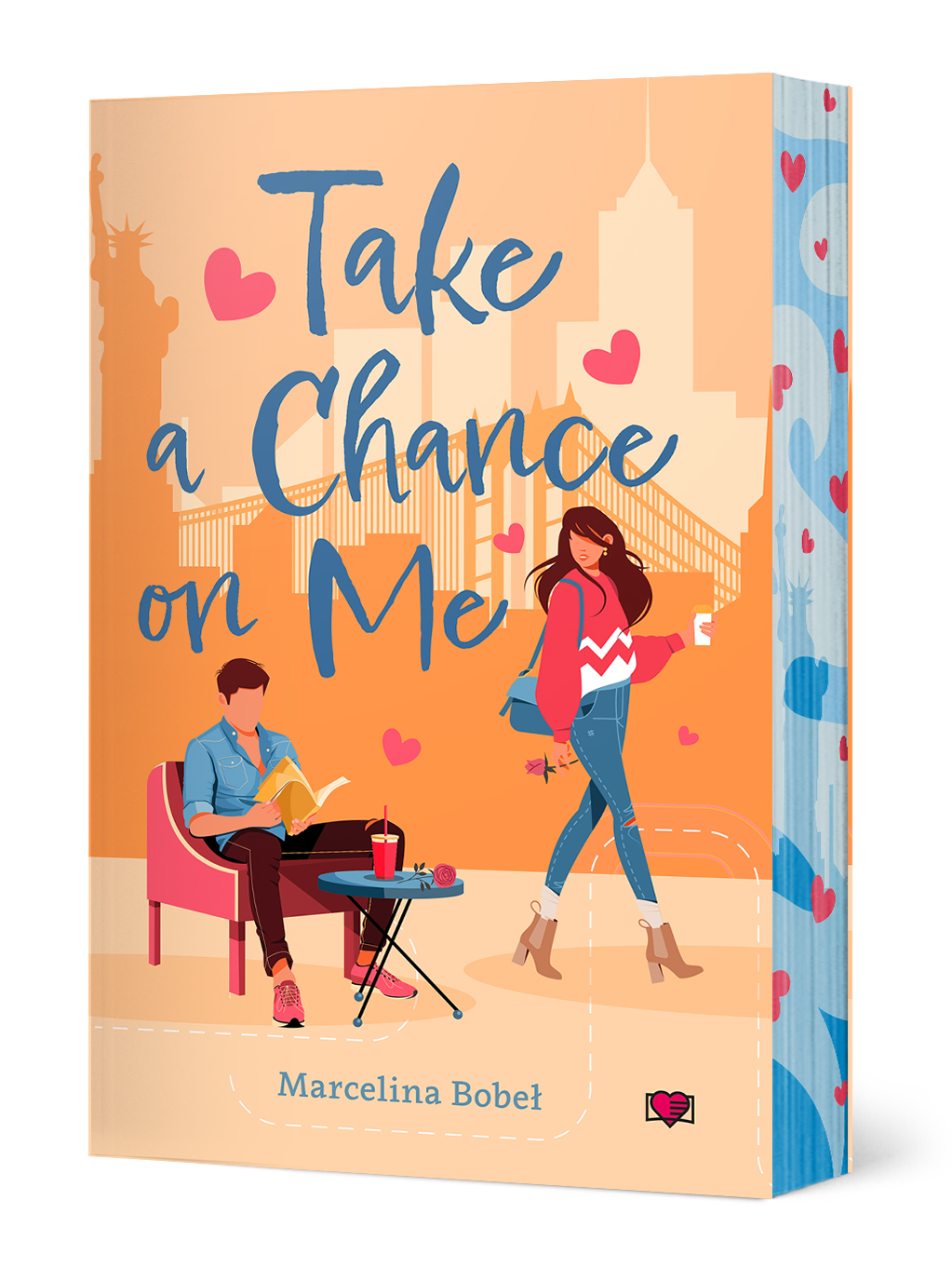 Image of Take a chance on me (ilustrowane brzegi)
