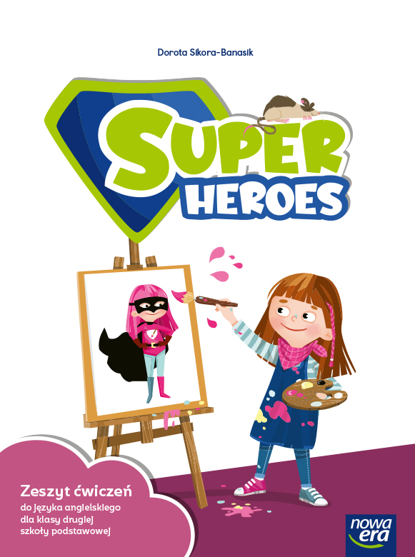 Image of Język angielski Super Heroes NEON Zeszyt ćwiczeń 2 klasa szkoła podstawowa EDYCJA 2024-2026