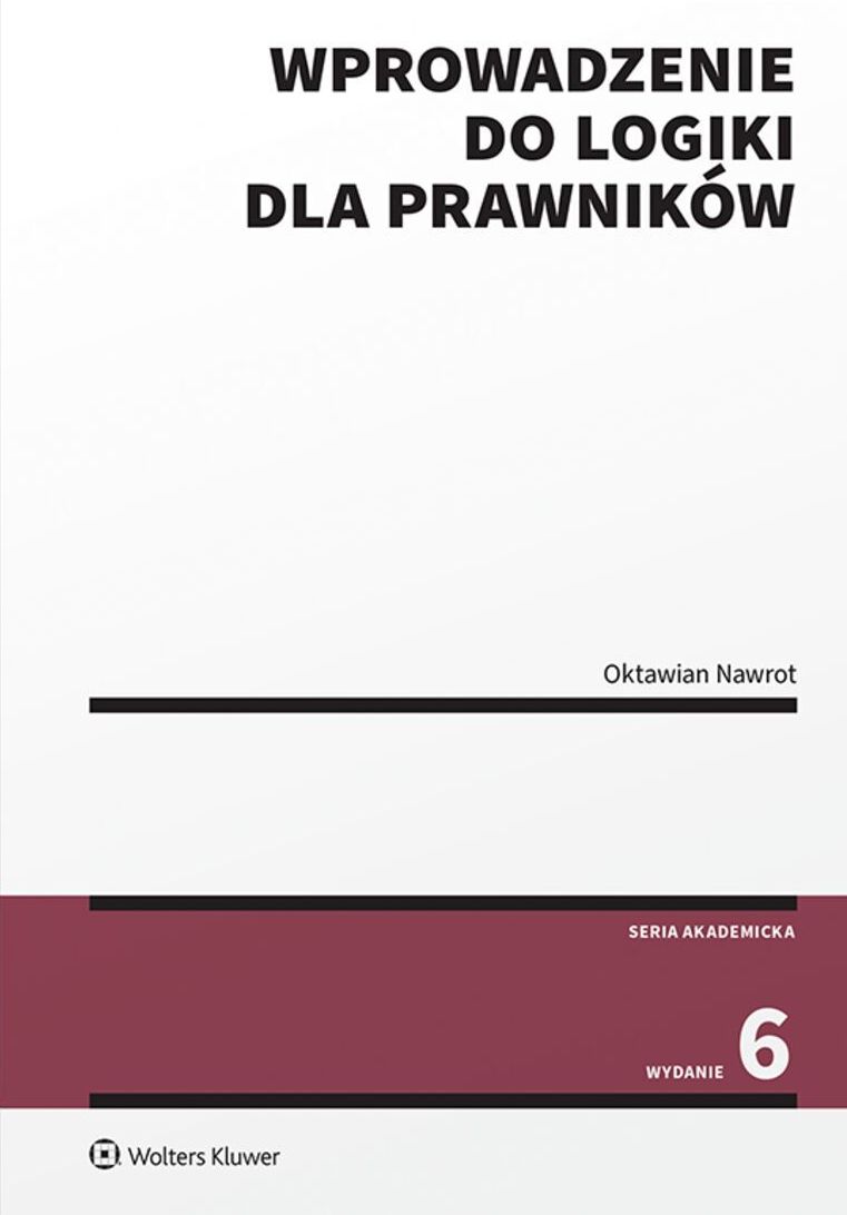 Image of Wprowadzenie do logiki dla prawników