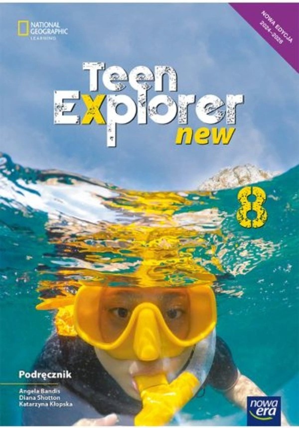 Image of Język angielski Teen Explorer NEON podręcznik dla klasy 8 szkoły podstawowej EDYCJA 2024-2026