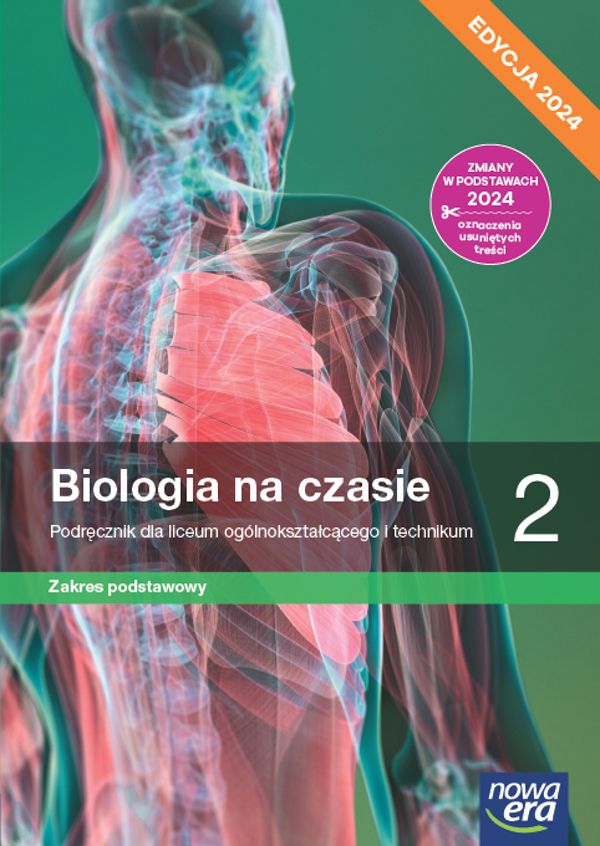 Image of Nowa biologia na czasie podręcznik 2 liceum i technikum zakres podstawowy EDYCJA 2024