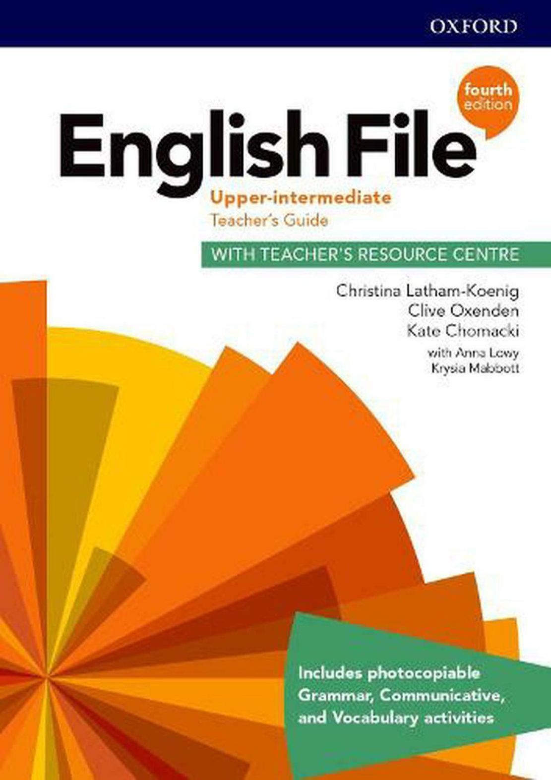 Image of English File 4th Edition Upper-Intermediate Teacher's Guide with Teacher's Resource Centre