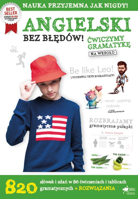 Image of Angielski bez błędów. Ćwiczymy gramatykę na wesoło