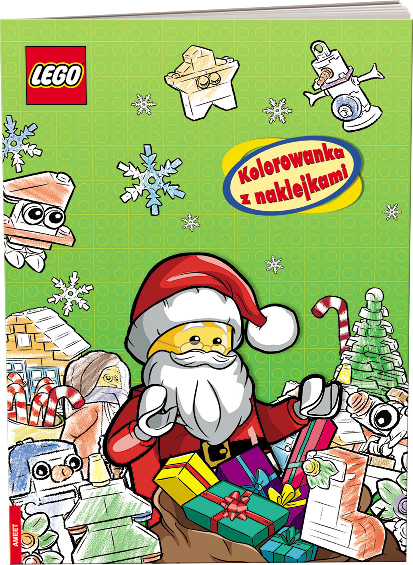 Image of Lego iconic Kolorowanka z naklejkami NA-6602